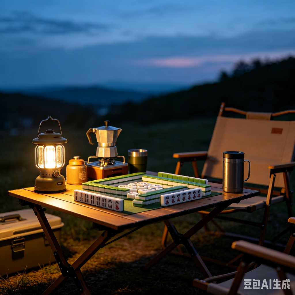 handheld mahjong tiles set