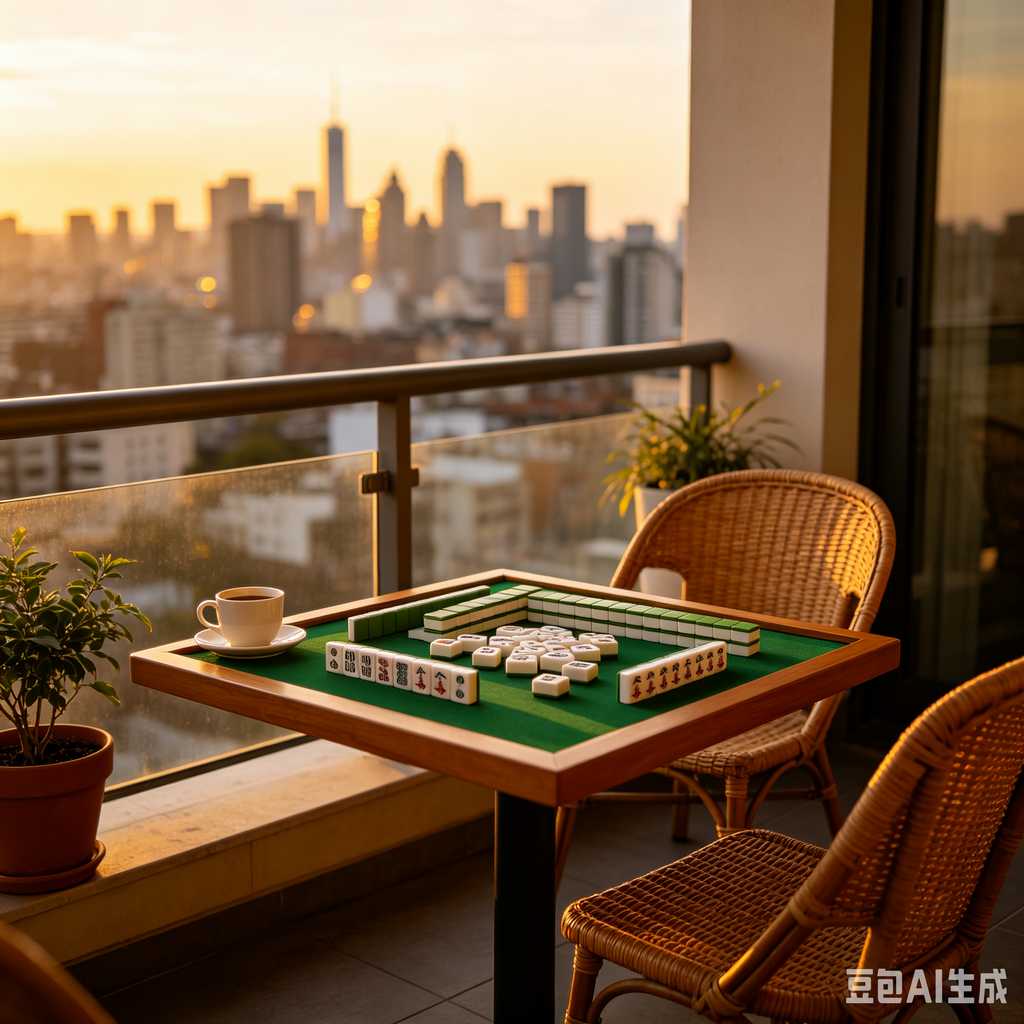 custom art mahjong set