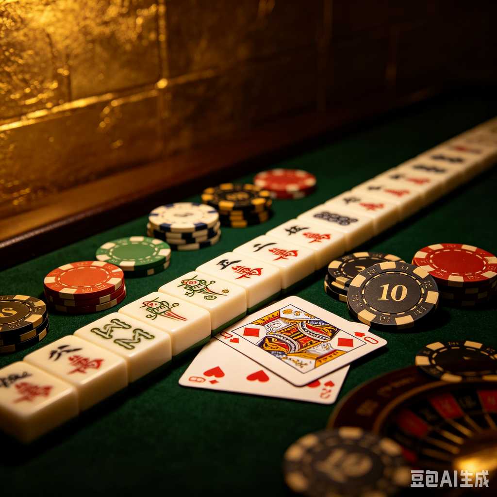 ornamental mahjong tiles